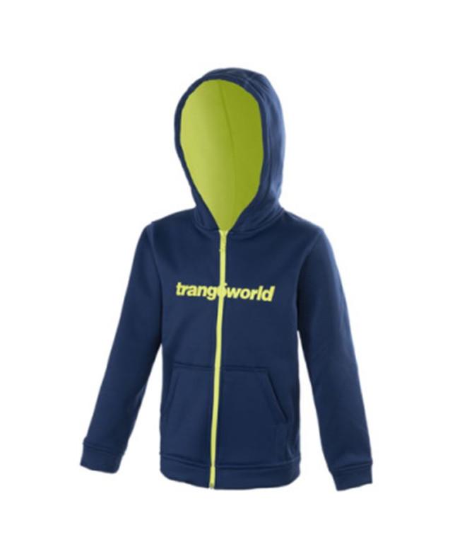 Chaqueta Trangoworld Oby Infantil Gibraltar Sea/Acid Lime