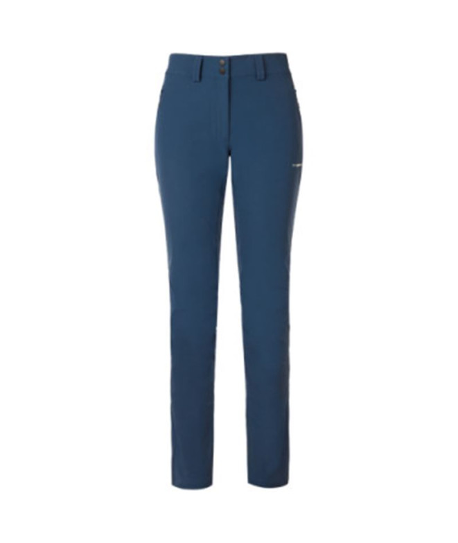 Pantalons Trangoworld Femme Long Olukai Dr Blue