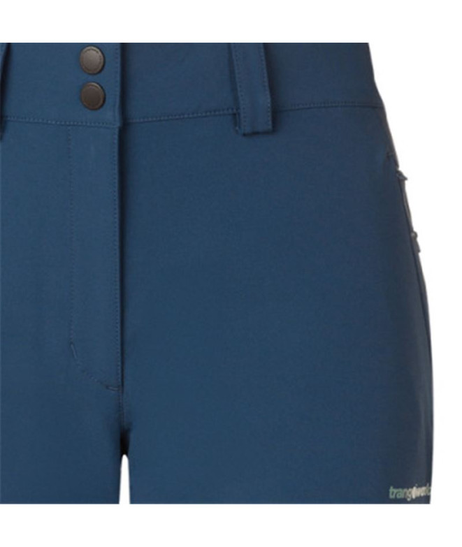 Pantalons Trangoworld Femme Long Olukai Dr Blue