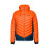 Chaqueta Trangoworld Medel Hombre Naranja vibrante/Azul Deja Vu/Sombra oscura