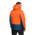 Chaqueta Trangoworld Medel Hombre Naranja vibrante/Azul Deja Vu/Sombra oscura