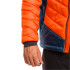 Chaqueta Trangoworld Medel Hombre Naranja vibrante/Azul Deja Vu/Sombra oscura