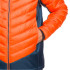 Chaqueta Trangoworld Medel Hombre Naranja vibrante/Azul Deja Vu/Sombra oscura
