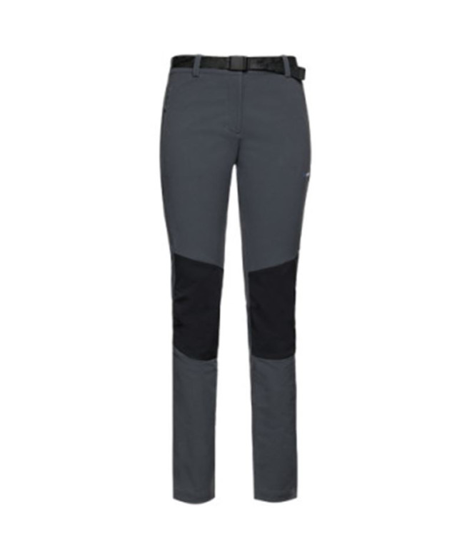 Pantalones Largos Trangoworld Dunai Dr Mujer Turbulencia/Caviar