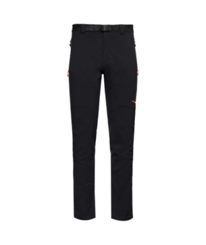 Pantalones Largos Trangoworld Mourelle Dr Hombre Caviar/Naranja Vibrante