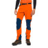 Calça Trangoworld Homem Mourelle longo Dr. Laranja vibrante/opala azul