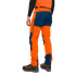Calça Trangoworld Homem Mourelle longo Dr. Laranja vibrante/opala azul