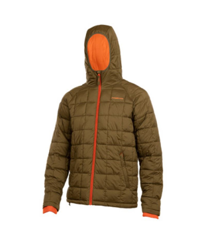 Chaqueta Trangoworld Clisson Hombre Verde abeto/rojo naranja