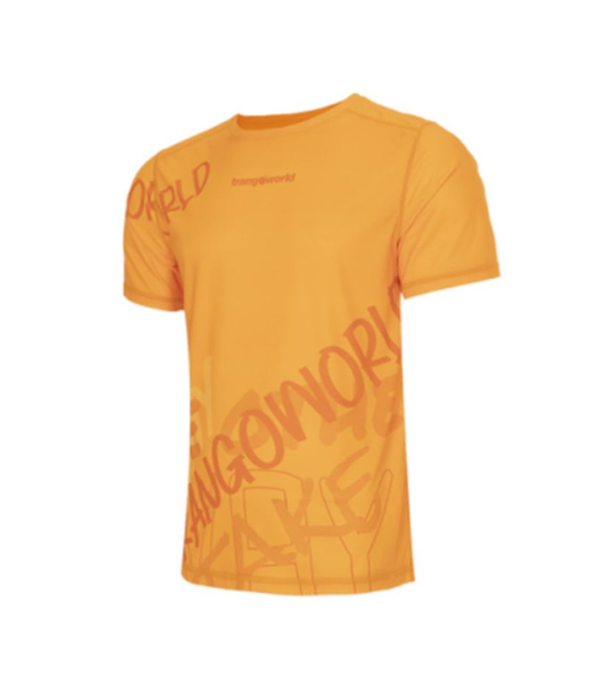 Camiseta de Trail Trangoworld Fouly Hombre Naranja