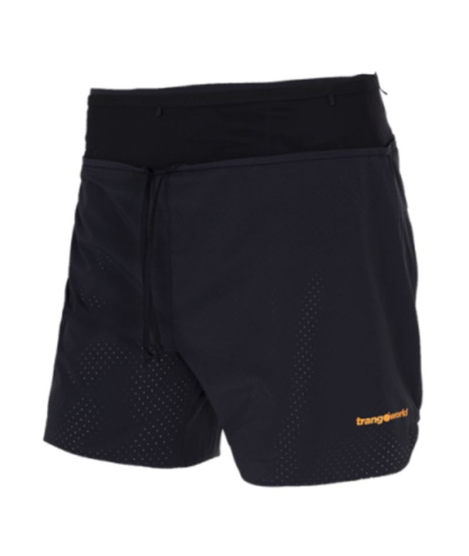 Pantalón de Trail Trangoworld Pant. Corto Grotte Hombre Negro