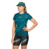 Camiseta de Trail Trangoworld Laurel Mujer Verde Oscuro