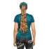 Camiseta de Trail Trangoworld Laurel Mujer Verde Oscuro