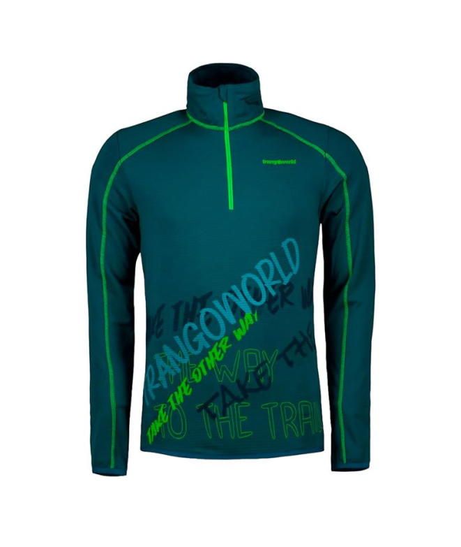 Pullover Trangoworld Visaille Hombre Verde Oscuro