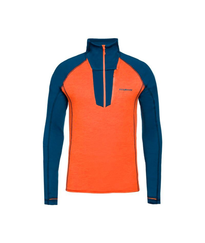 Pullover Trangoworld Glyders Hombre Naranja/Azul