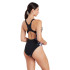 Fato de banho Natação Mulher por Zoggs Marble Powerback Preto