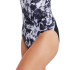 Fato de banho Natação Mulher por Zoggs Marble Powerback Preto