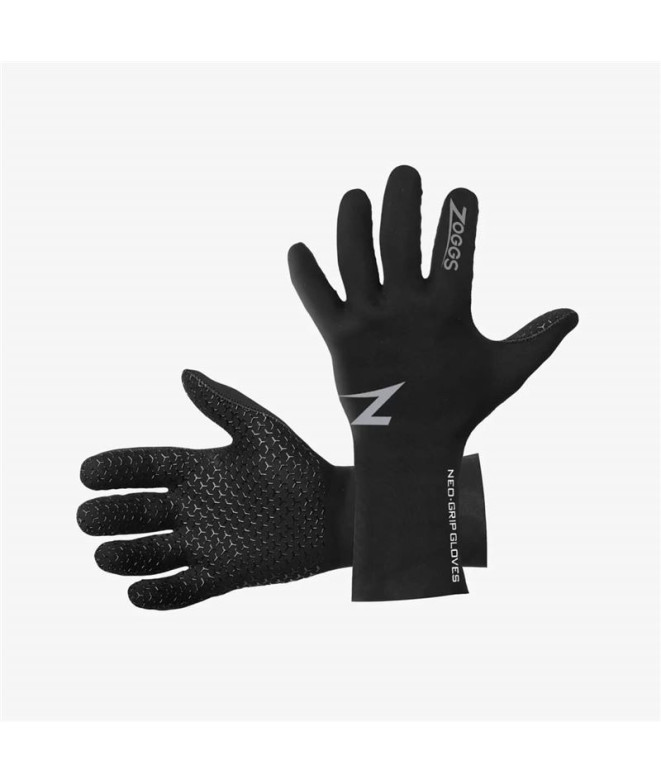 Luvas Natação Grip de Zoggs Neo Gloves Preto