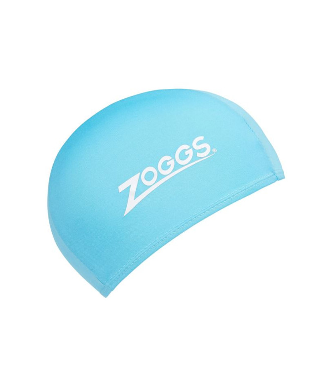 Bonnet Natation de Zoggs Polyester Light Blue/ Light Azul