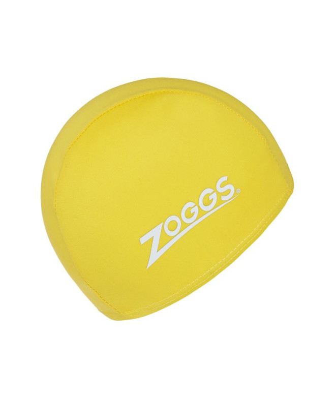 Boné Natação Infantil de Zoggs Poliéster Amarelo/Amarelo