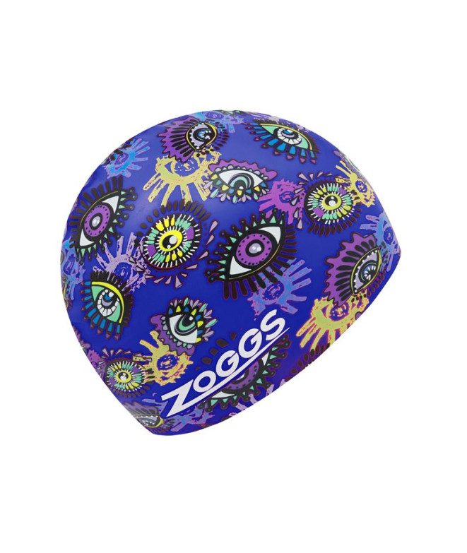 Bonnet Natation par Zoggs Silicone Printed Look Inside