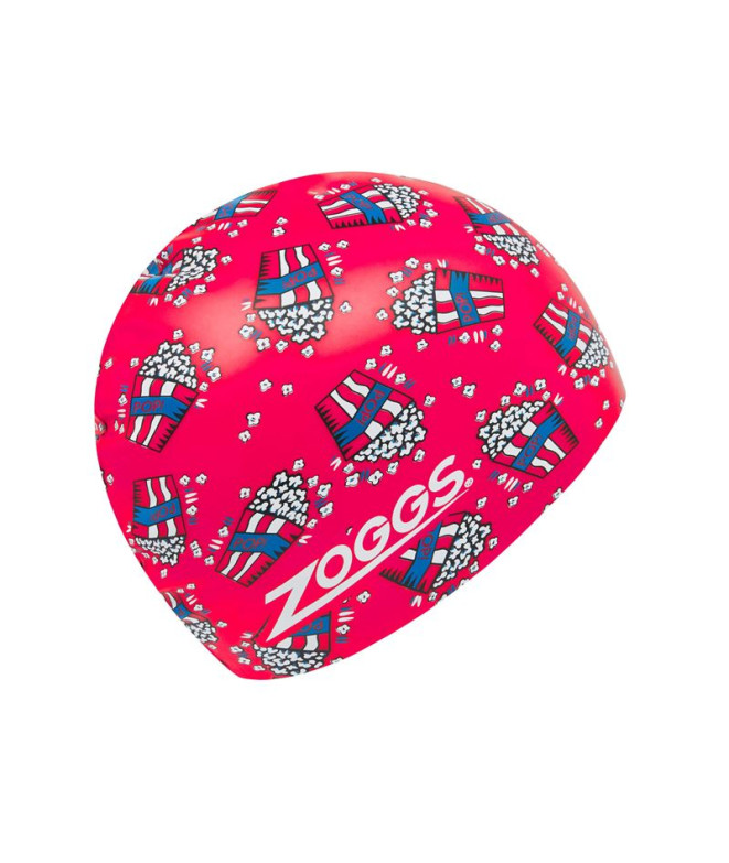 Bonnet Natation by Zoggs Silicone Printed Pop Corn