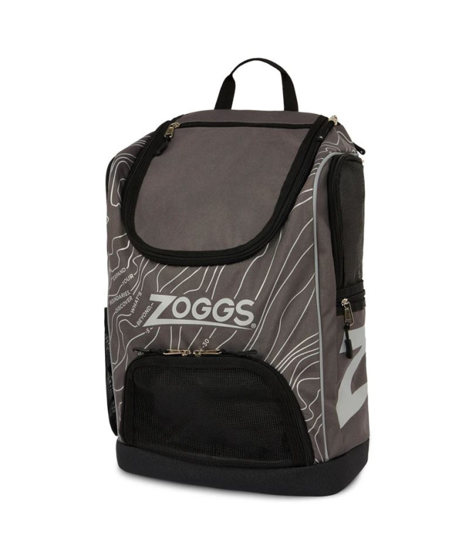 Mochila de Natación Zoggs Planet R-Pet Backpack 33 Gris /Negro