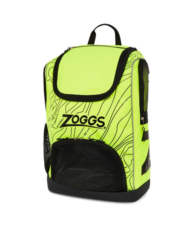 Mochila Natação de Zoggs Planet R-Pet Backpack 33 Amarelo/Preto