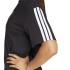 T-shirt adidas Femme 3Bandas Bf Noir/Blanc