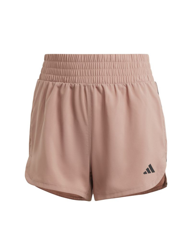 Calça Fitness adidas Mulher de Pacer Wvn High Rosa/Preto