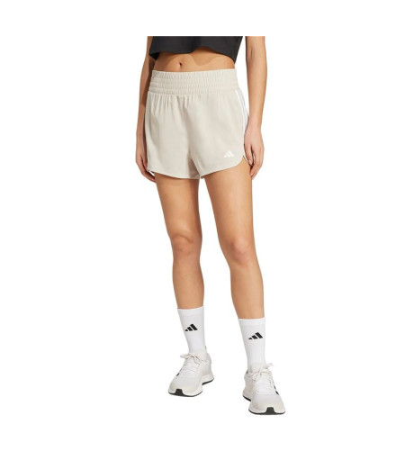 Pantalons Fitness adidas Femme de Pacer Wvn High Bleu/Blanc 2