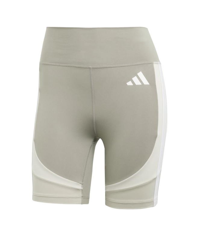 Mallas de Fitness adidas We Cb Bike 7In Mujer Beige