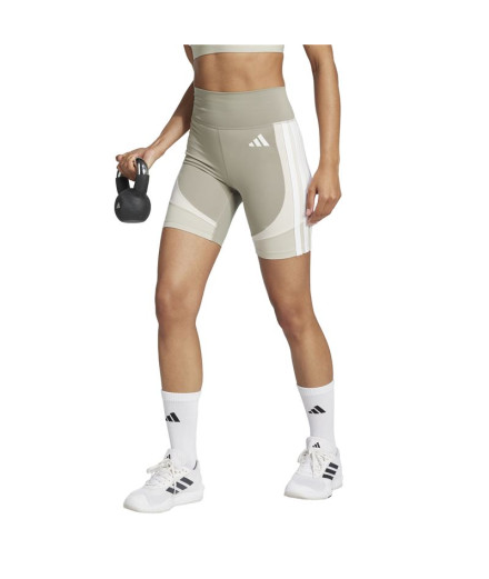 Collants Fitness adidas Femme by We Cb Bike 7In Beige 2