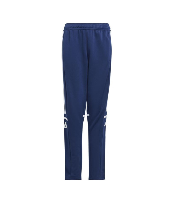 Calça Futebol adidas Infantil da Squadra25 Tr Azul/Branco