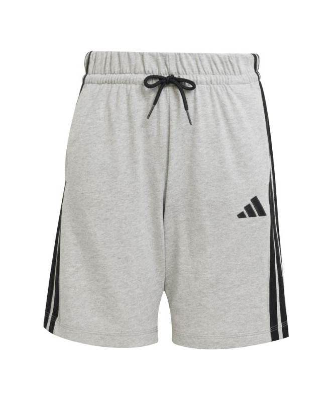 Pantalones adidas 3 Bandas Kn Sh 210 Infantil Gris/Negro