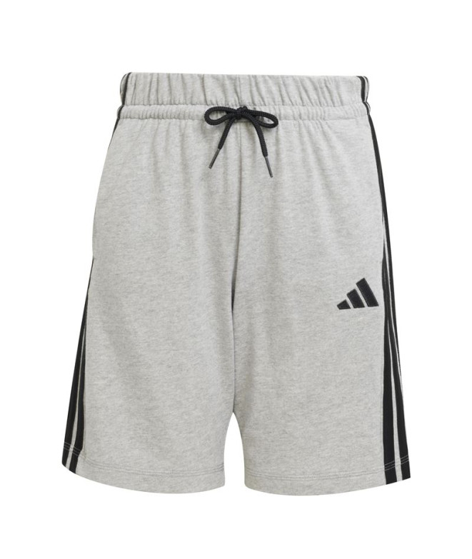 Pantalons adidas Enfant 3 bandes Kn Sh 210 Gris/Noir