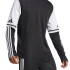 Camiseta Futebol adidas Top Homem da Squadra25 Tr Preto/Branco