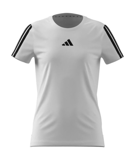 Camiseta Fitness adidas Menina de Jg Tr-Es 3Bandas...