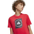 Camiseta adidas Menino Caixa Camo Rubpur