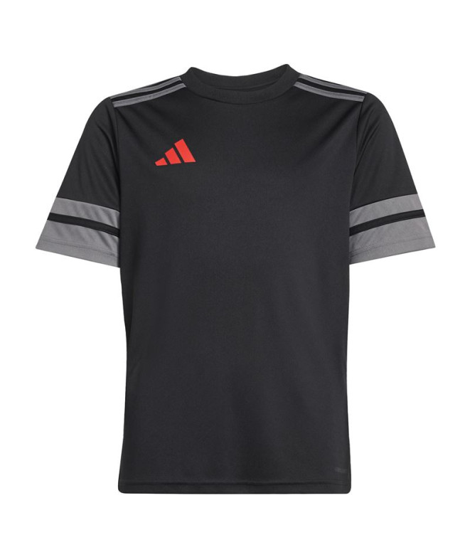 Camiseta de Fútbol adidas Squadra25 Jsy Infantil Negro