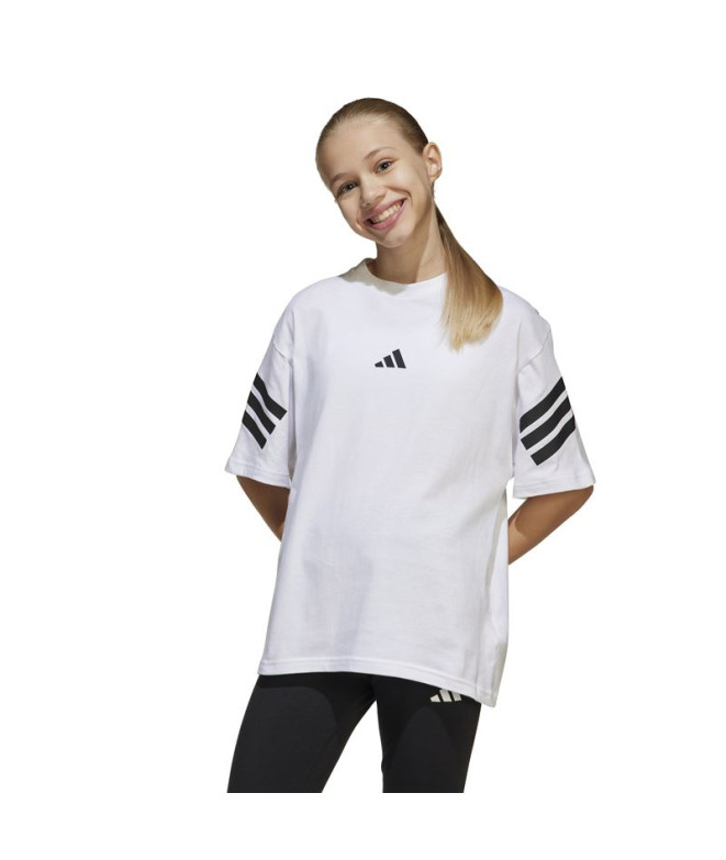 Camiseta adidas Infantil Future Icons 3Bandas...