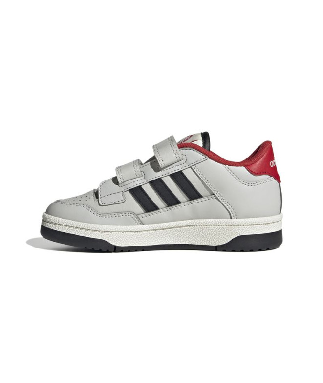 Chaussures adidas Rapid Court Cf Enfant Gris