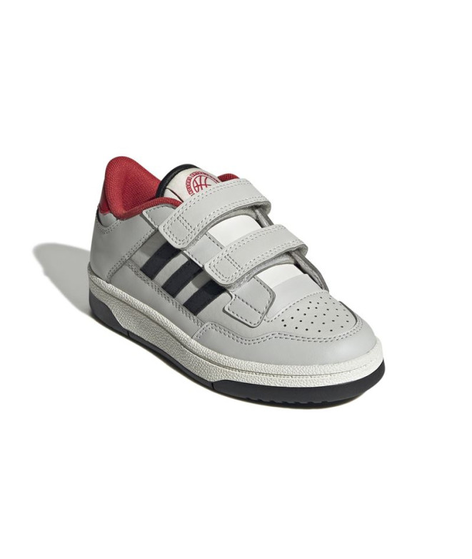Sapatilhas adidas Rapid Court Cf Infantil Cinza