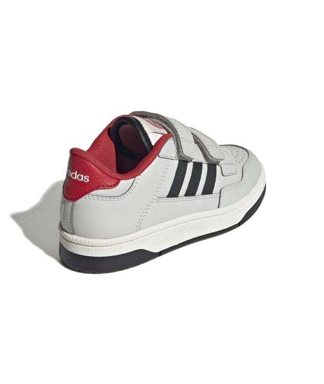 Chaussures adidas Rapid Court Cf Enfant Gris