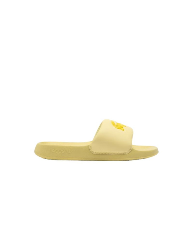 Chinelos Lacoste Mulher Serve Slide 1.0 125 1 Cfa Amarelo