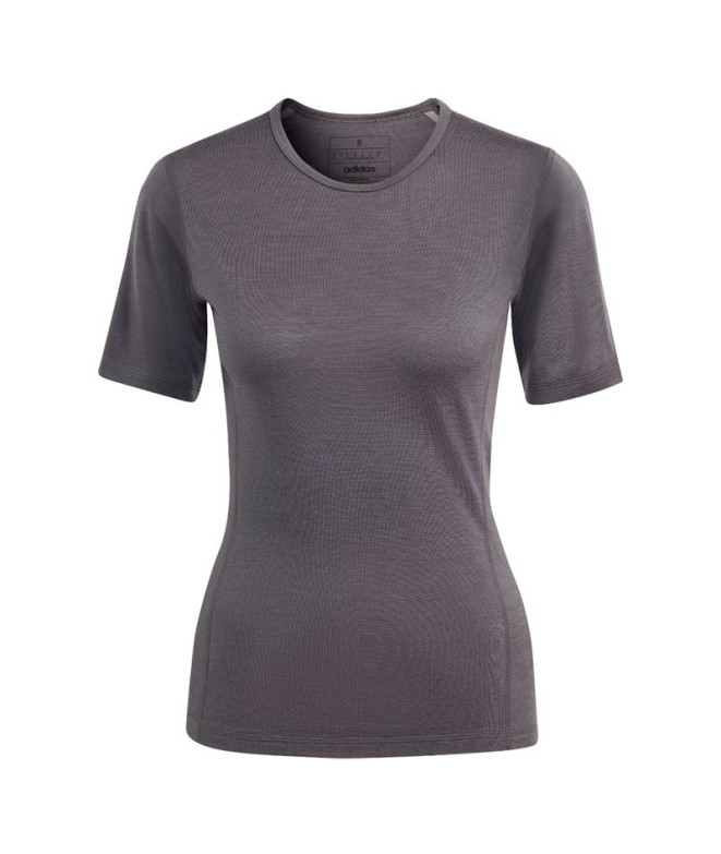 Camiseta de Montaña adidas Xpr Mer200 Ss Mujer Gris