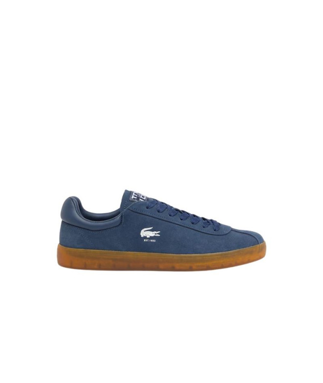 Chaussures Lacoste Homme Baseshot 125 6 Sma Bleu marine/Gomme