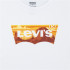 Camiseta Menino Levi's Lvb Golden Glow Batwing Branco brilhante