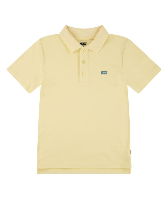 Polo Menino Levi's Lvb Back Neck Tape Golden Haze