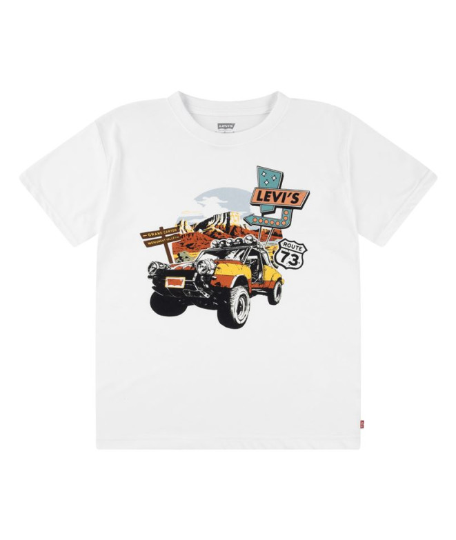 T-shirt Enfant Levi's Lvb Day Trip Bright White