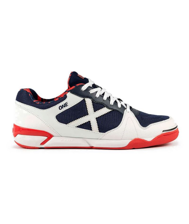 Zapatillas de Fútbol sala Munich One Kid 71 Infantil Blanco